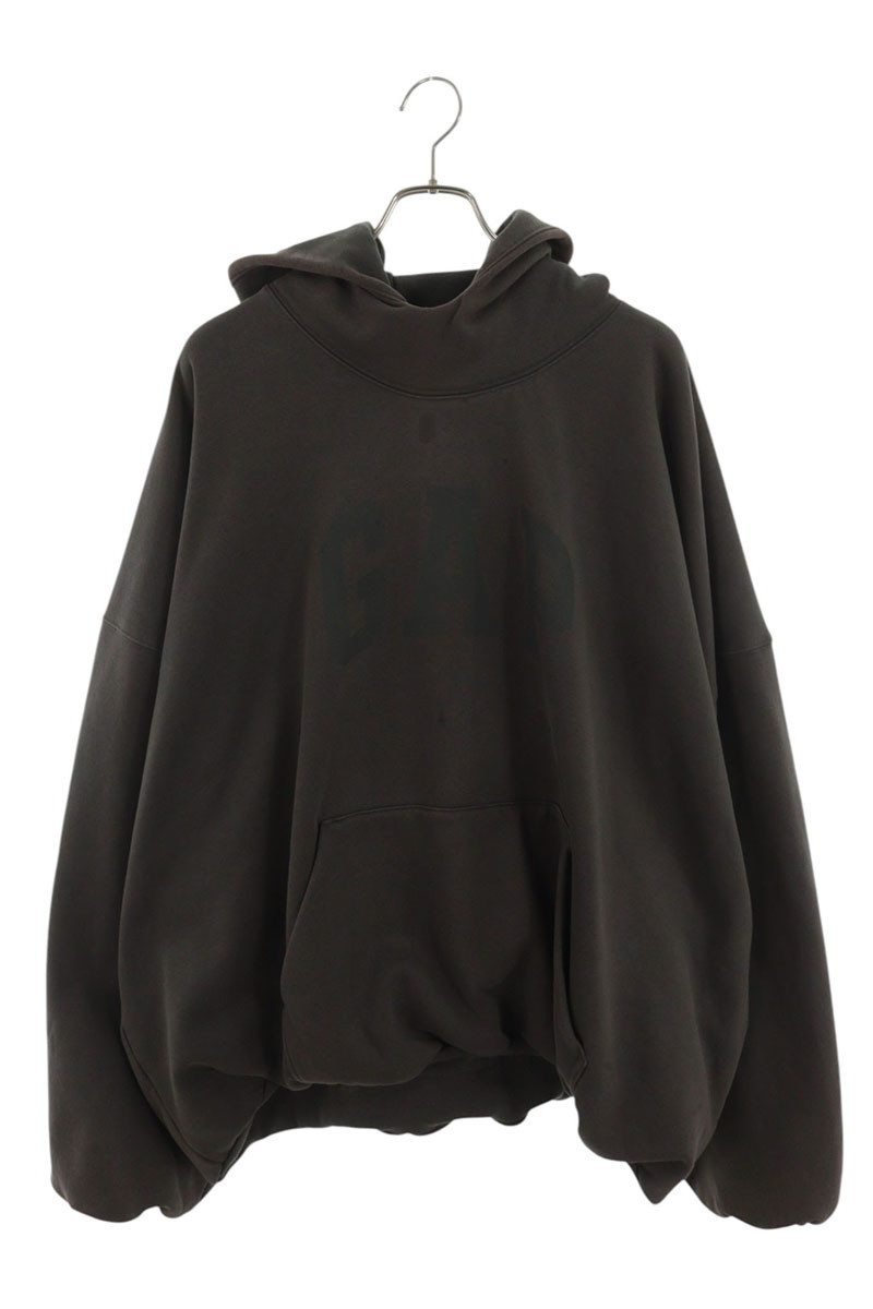 たわい無い YEEZY 大きさ:XXL DOVE刷り上げる オーバーサイズパーカー(薄墨色調)【315062】【BS99】【メンズ】【中古】bb356#rinkan*C