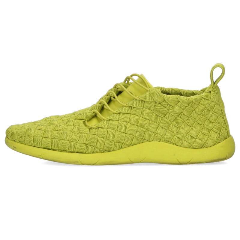 ボッテガヴェネタ BOTTEGA VENETA   PLAT SNEAKER イントレチャートローカットスニーカー(黄色)【106062】【BS99】【メンズ】【小物】【中古】bb205#rinkan*B