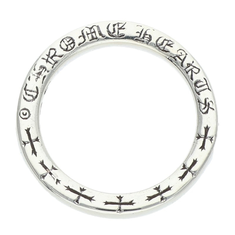 クロムハーツ Chrome Hearts 大きさ:13号  NTFL しろがね色輪っか(しろがね色 3.8g)【515062】【SS07】【小物】【中古】bb472#rinkan*B
