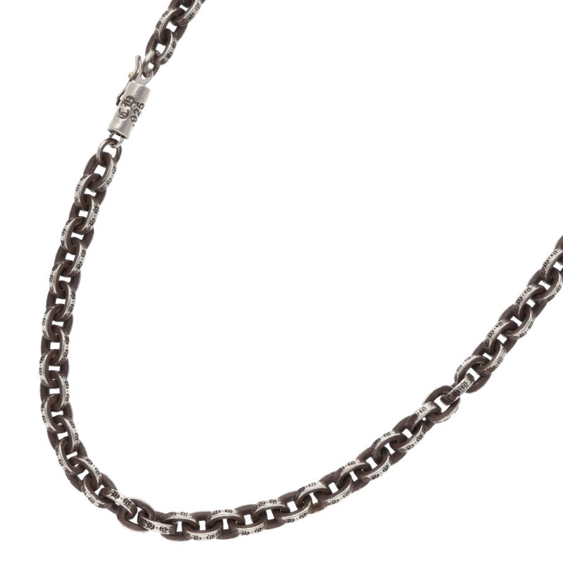 クロムハーツ Chrome Hearts 大きさ:20inch  PAPER CHAIN 20 調査報告チェーン店20inch しろがね色首飾り(しろがね色 36.32g)【415062】【NO05】【小物】【中古】bb432#rinkan*B