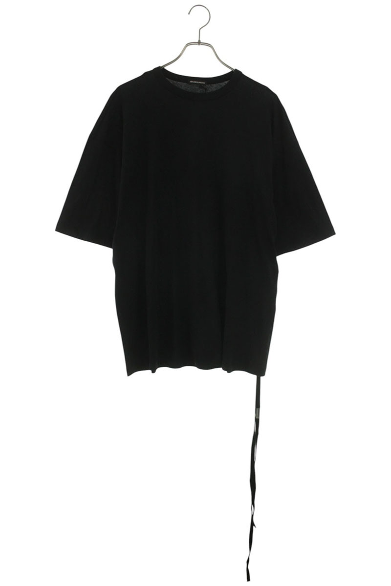 アンドゥムルメステール ANN DEMEULEMEESTER　サイズ:S 2510-M-JTS06-39-FA206-099 バックプリントTシャツ(ブラック)【215062】【SB01】【メンズ】【中古】bb356#rinkan*S｜RINKAN