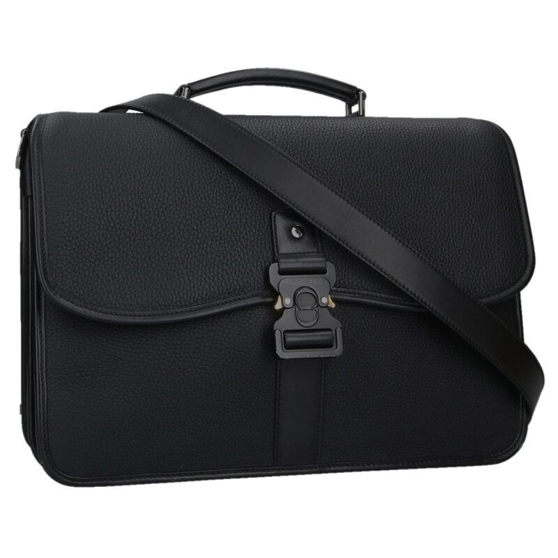 ディオール Christian Dior   1ADBR168LAC 2WAYハンドバック(黒いこと)【306062】【BS99】【小物】【中古】bb459#rinkan*B