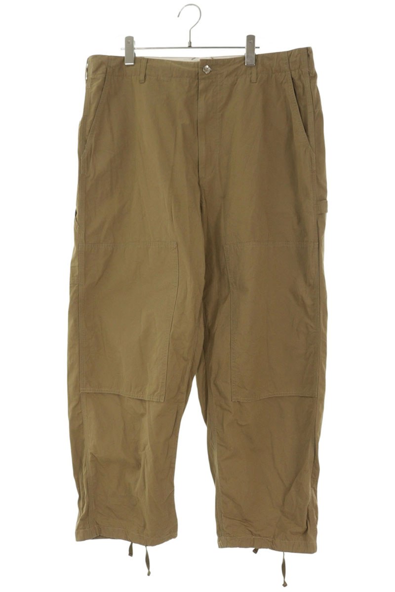 エンジニアードガーメンツ Engineered Garments 大きさ:XL ダブルニーカーペンターロングパンツ(ベージュ)【515062】【BS99】【メンズ】【中古】bb297#rinkan*B