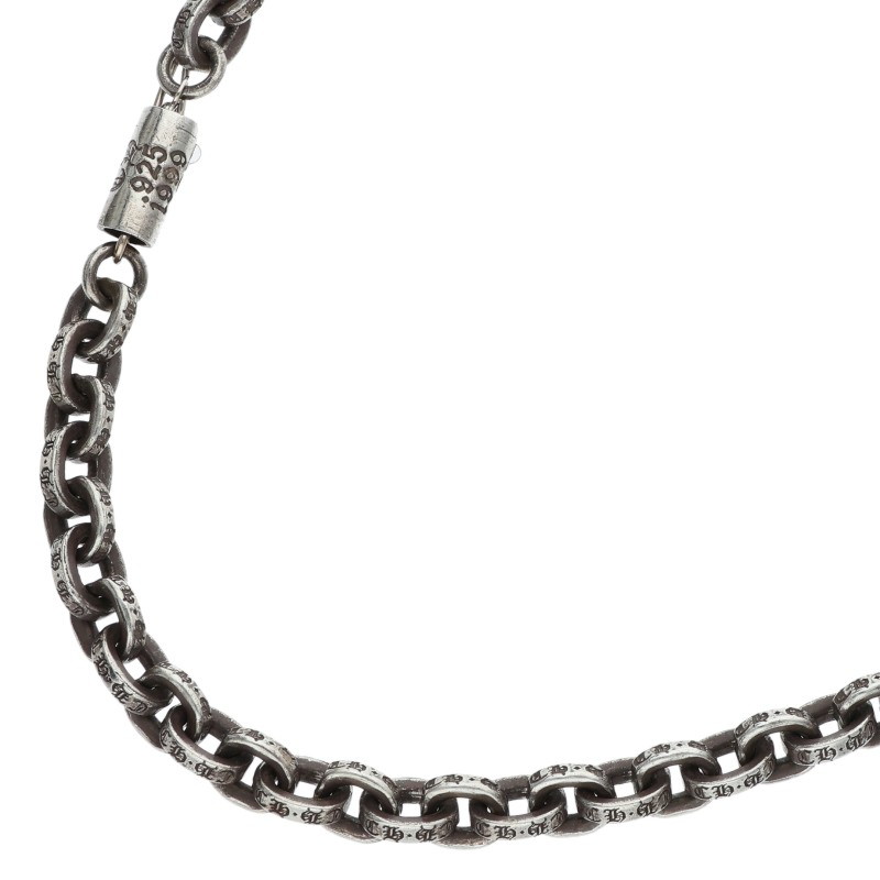 クロムハーツ Chrome Hearts 大きさ:20inch  PAPER CHAIN 20 調査報告チェーン店20inch しろがね色首飾り(しろがね色 38.56g)【715062】【os06】【小物】【中古】bb33#rinkan*B