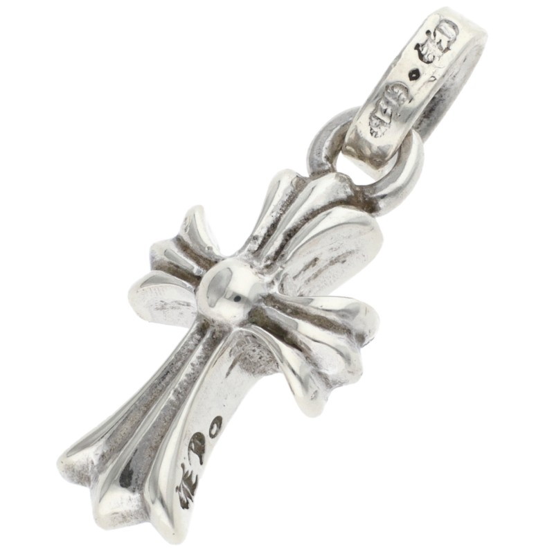 クロムハーツ Chrome Hearts   CRS BBYFAT ベイビーファット 惹きつける しろがね色首飾りいの一番(しろがね色 2.46g)【715062】【os06】【小物】【中古】bb33#rinkan*B