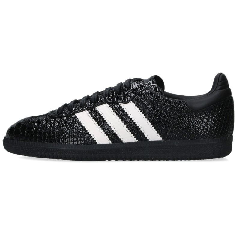 アディダス adidas 大きさ:26珊  SAMBA OG MiI サンバオージークロコダイルローカットスニーカー(黒いこと×白いこと)【515062】【BS99】【メンズ】【小物】【中古】bb30#rinkan*S
