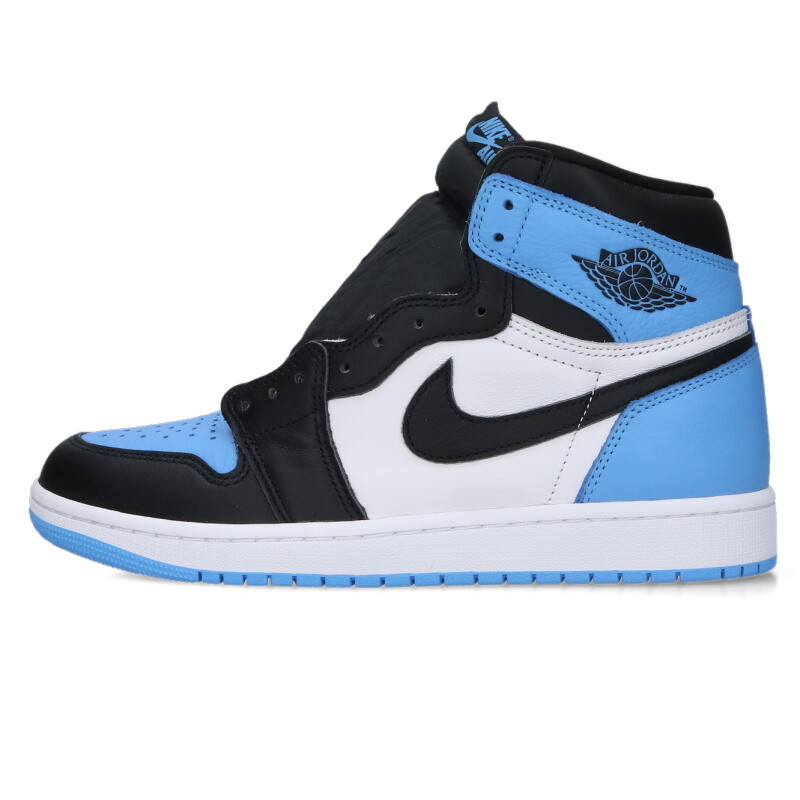 ナイキ NIKE 大きさ:27糎  AIR JORDAN 1 RETRO HIGH OG UNIVERSITY BLUE DZ5485-400 エアジョーダン1レトロハイユニバーシティブルースニーカー(青み×黒いこと)【515062】【BS99】【メンズ】【小物】【中古】bb30#rinkan*S