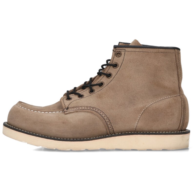 レッドウイング RED WING　サイズ:10D 8863 アイリッシュセッター スエードモックトゥブーツ(グレー調)【025062】【BS99】【メンズ】【小物】【中古】bb14#rinkan*B｜RINKAN