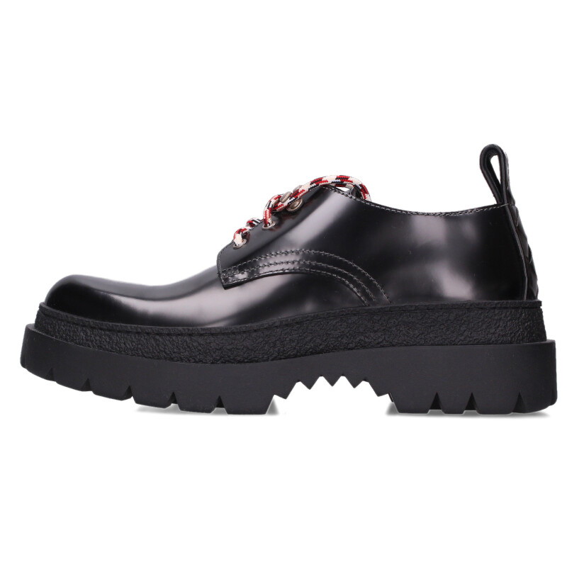 ボッテガヴェネタ BOTTEGA VENETA　サイズ:43 777887V3NS01000 ハイウェイレースアップブーツ(ブラック)【025062】【BS99】【メンズ】【小物】【中古】bb412#rinkan*A｜RINKAN