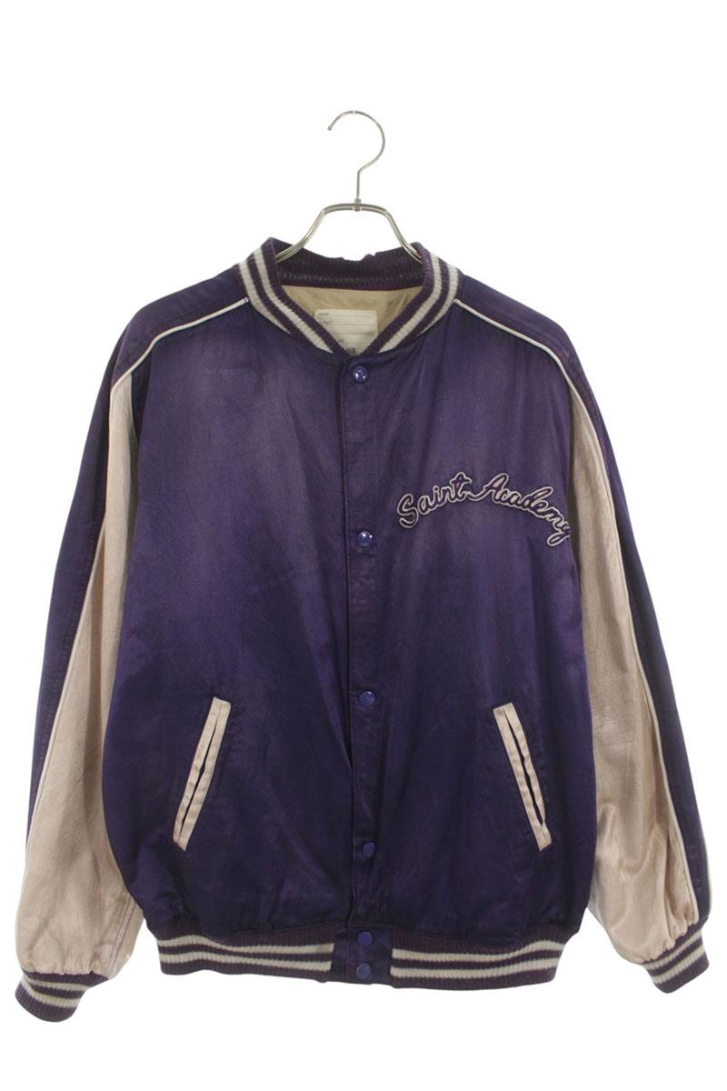 仙マイケル SAINT MICHAEL 大きさ:M  SM-A22-0000-064 不都合産業上衣(パープル)【515062】【SB01】【メンズ】【中古】bb471#rinkan*B