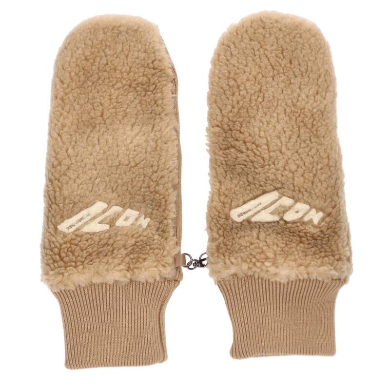ディースクエアード DSQUARED2　 S82GLM0020 ICONボア手袋(ベージュ)【306062】【BS99】【小物】【中古】bb187#rinkan*A｜RINKAN