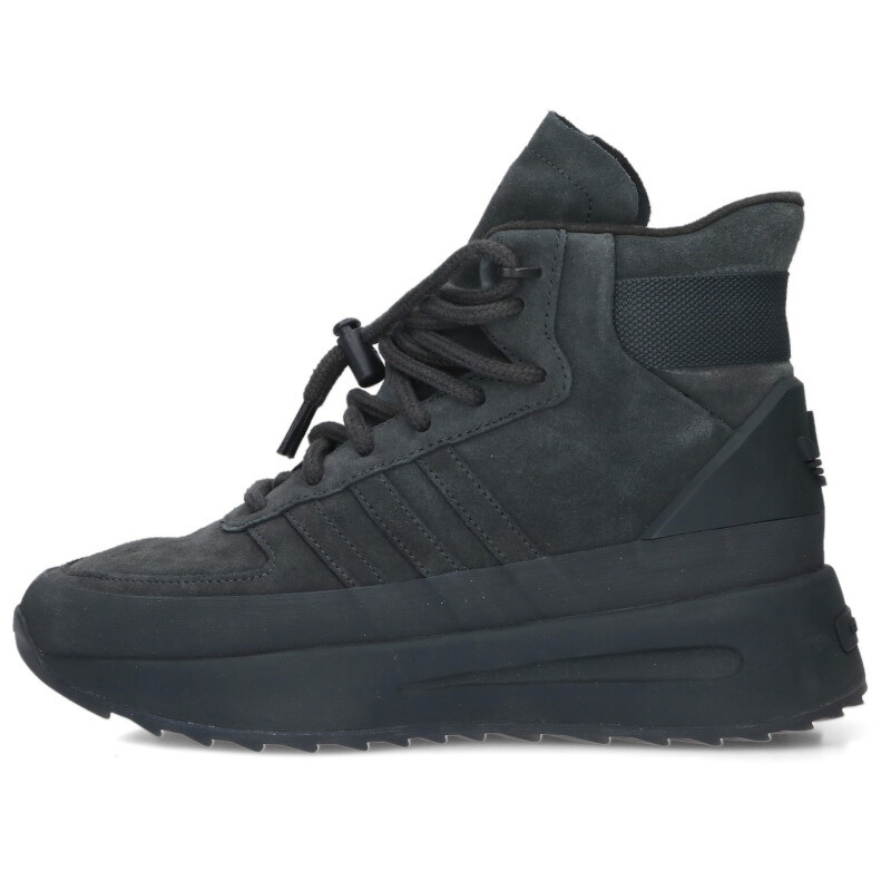 アディダス adidas ×フィアオブゴッド FEAR OF GOD 大いさ:25糎  ATHLETICS LOS ANGELES HKR CARBON IE6208 スエードハイカットスニーカー(薄墨色)【025062】【BS99】【メンズ】【小物】【中古】bb411#rinkan*B