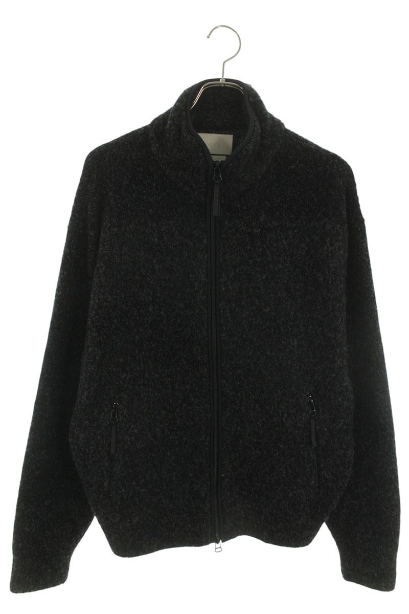 ヨーク YOKE サイズ:2 YK25FW01103S ブークレニットジップブルゾン(ブラック)【106062】【BS99】【メンズ】【中古】bb380#rinkan*B|RINKAN
