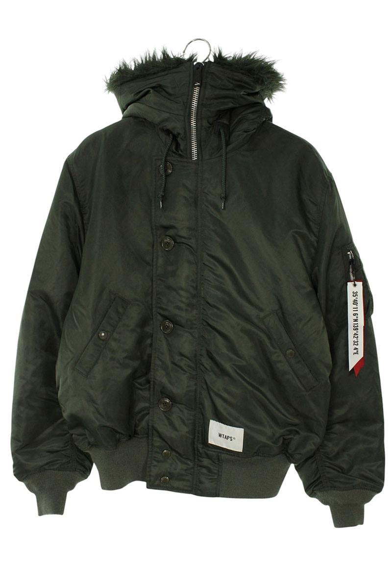 ダブルタップス WTAPS 大きさ:M  TA0690-9019 ボンネット付き添い人飛翔上衣(カーキ)【106062】【BS99】【メンズ】【中古】bb334#rinkan*B