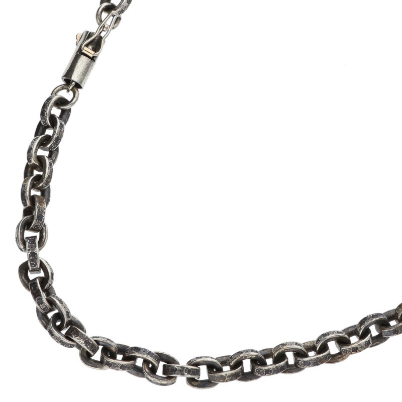 クロムハーツ Chrome Hearts 大きさ:20inch  PAPER CHAIN 20 調査報告チェーン店20inch しろがね色首飾り(しろがね色 38.37g)【025062】【GZ11】【小物】【中古】bb297#rinkan*B