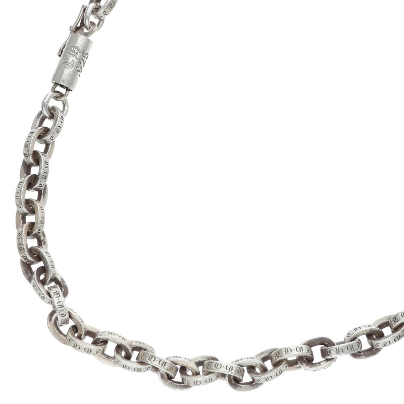 クロムハーツ Chrome Hearts 大きさ:20inch  PAPER CHAIN 20 調査報告チェーン店20inch しろがね色首飾り(しろがね色 31.85g)【025062】【GZ11】【小物】【中古】bb437#rinkan*B