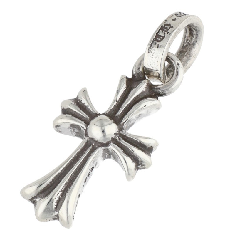 クロムハーツ Chrome Hearts   CRS BBYFAT ベイビーファット 惹きつける しろがね色首飾りいの一番(しろがね色 2.37g)【125062】【NO05】【小物】【中古】bb209#rinkan*B