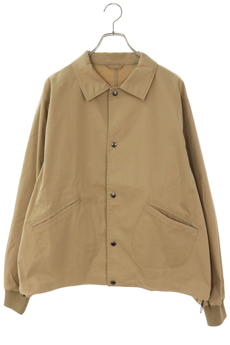 ソフネット SOPHNET  大きさ:L  SOPH-192066 コットンコーチジャケットブルゾン(べージュ)【106062】【BS99】【メンズ】【中古】bb297#rinkan*B