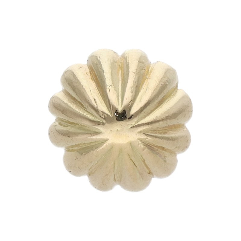 ゴローズ goro\u0027s   全金アポロ 丸 ビーズ(しろがね色×ゴールド 2.58g)【225062】【HJ08】【小物】【中古】bb339#rinkan*B