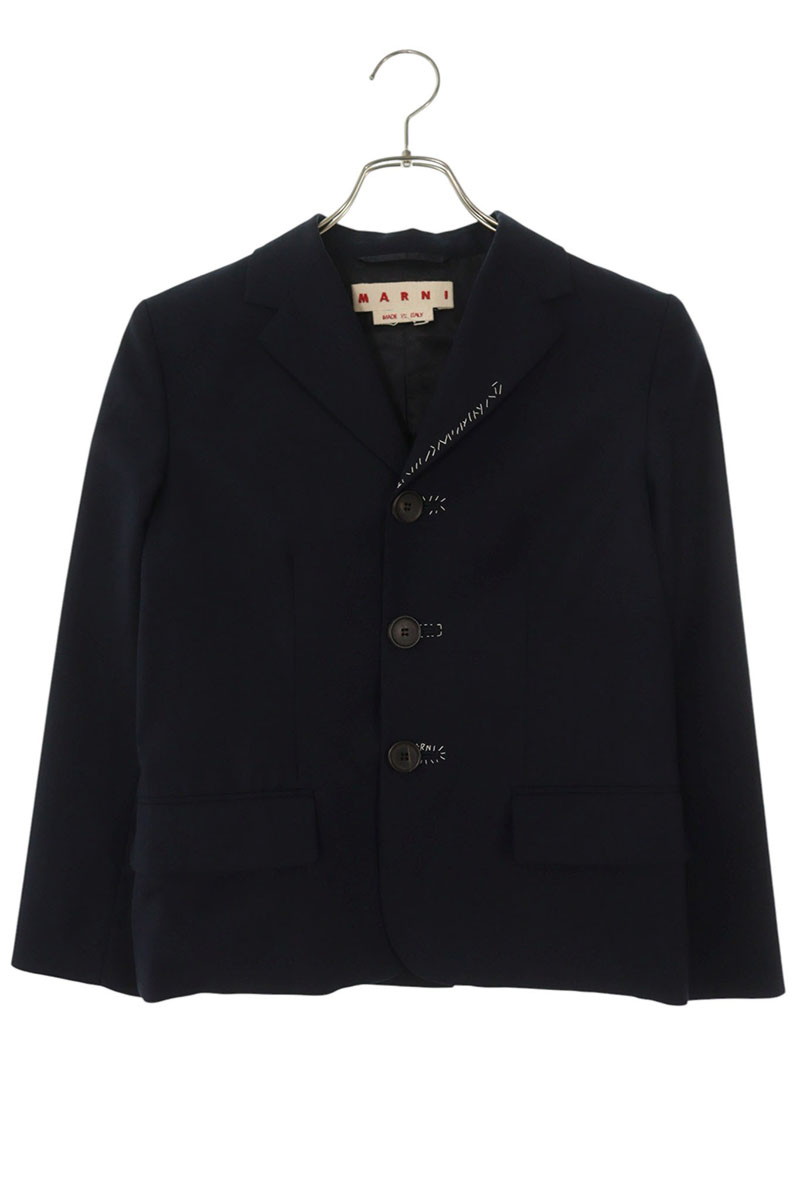 マルニ MARNI 大きさ:38  24AW  GIMA0202MS TW839 トロピカルウールジャケット(米国海軍)【106062】【BS99】【レディース】【中古】bb455#rinkan*D