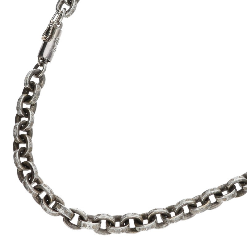 クロムハーツ Chrome Hearts 大きさ:20inch  PAPER CHAIN 20 調査報告チェーン店20inch しろがね色首飾り(しろがね色 38.26g)【915062】【GZ11】【小物】【中古】bb76#rinkan*B