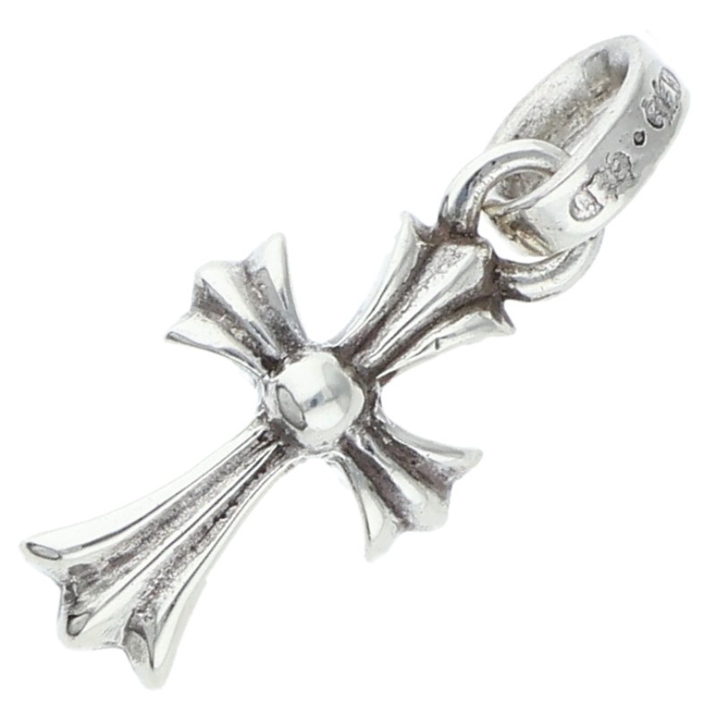クロムハーツ Chrome Hearts   CRS BBYFAT ベイビーファット 惹きつける しろがね色首飾りいの一番(しろがね色 2.35g)【225062】【NO05】【小物】【中古】bb488#rinkan*B