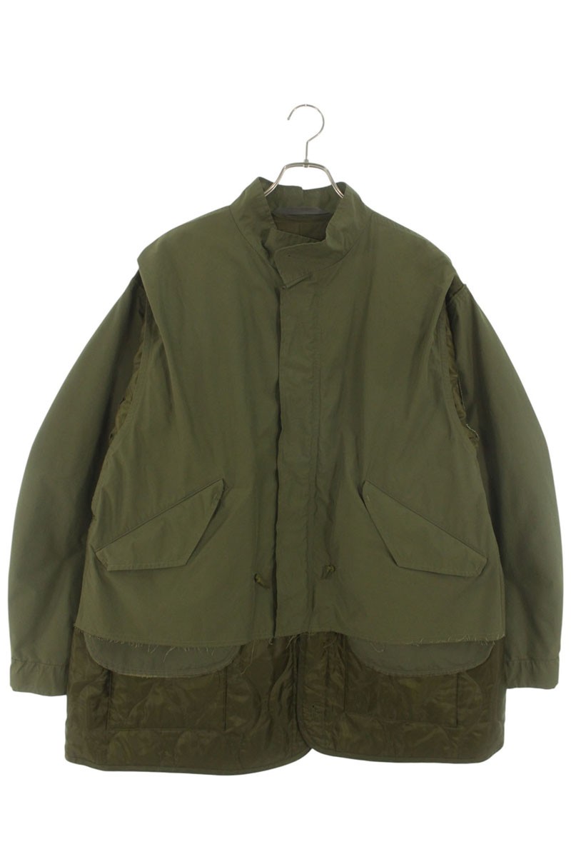 ヨーク YOKE 大きさ:1  25AW  YK25FW01023B コネクテッドミリタリーブルゾン(オリーブ)【106062】【BS99】【メンズ】【中古】bb380#rinkan*B