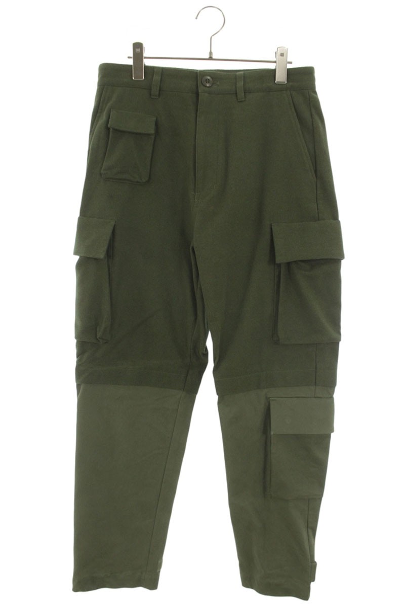 オールウェイズアウトオブストック ALWAYS OUT OF STOCK 大いさ:S  HA-022306123 カーゴロングパンツ(カーキ)【106062】【BS99】【メンズ】【中古】bb187#rinkan*B