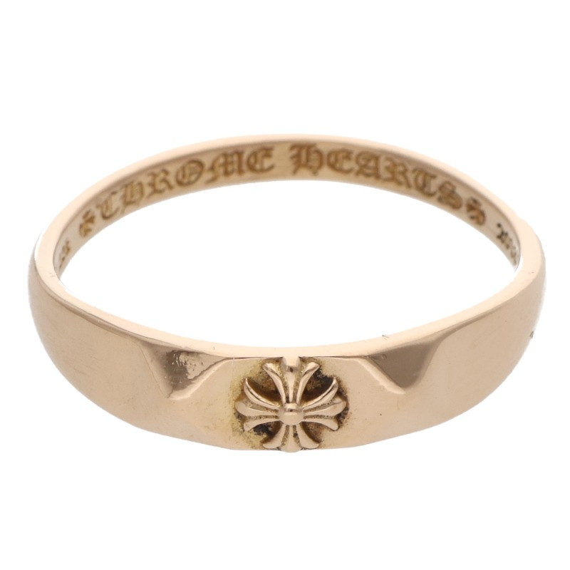 クロムハーツ Chrome Hearts　サイズ:14号 22K BUBBLGM PYRAMID PLS バブルガムピラミッドプラス ゴールドリング(イエローゴールド 3.12g)【025062】【SS07】【小物】【中古】bb51#rinkan*B｜RINKAN