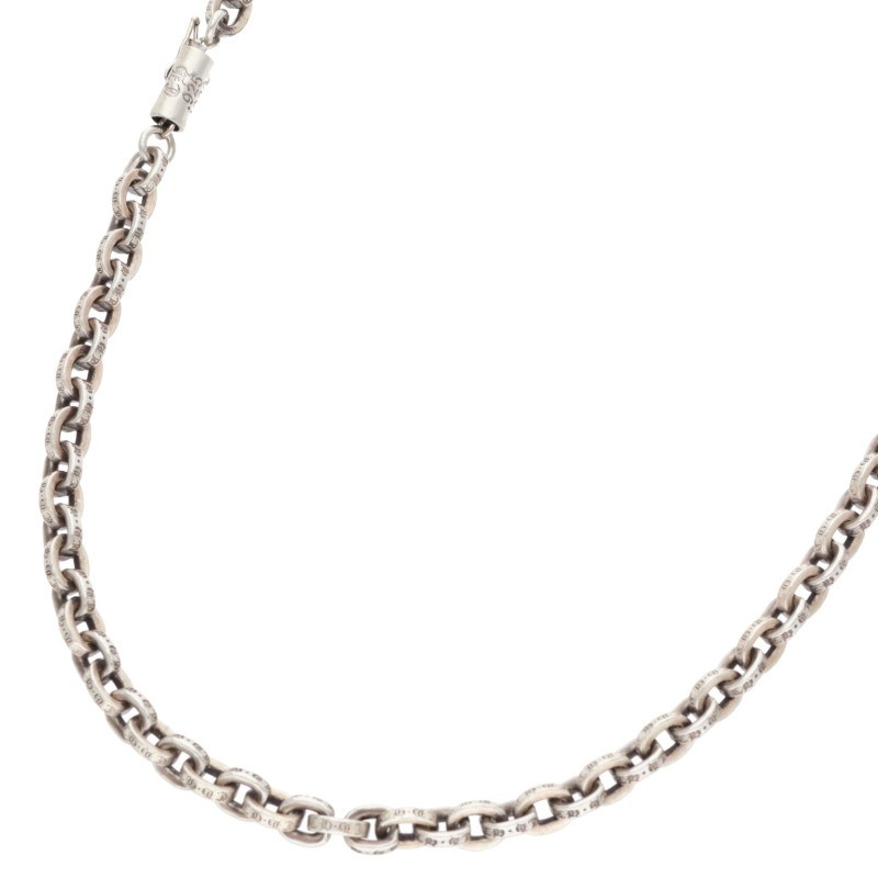 クロムハーツ Chrome Hearts 大きさ:20inch  PAPER CHAIN 20 調査報告チェーン店20inch しろがね色首飾り(しろがね色 37.52g)【125062】【os06】【小物】【中古】bb76#rinkan*B