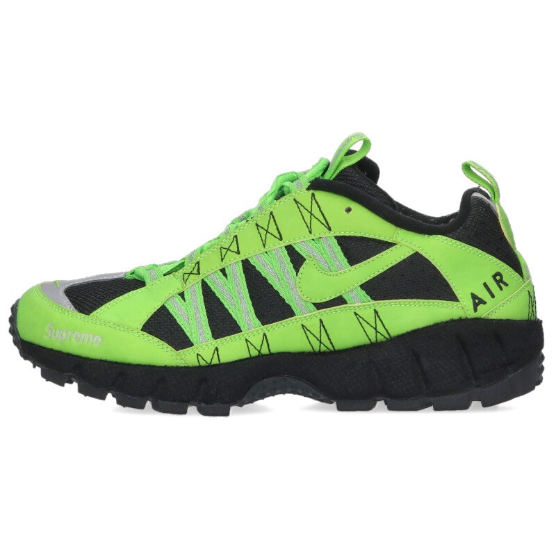 ナイキ NIKE ×シュプリーム SUPREME 大きさ:27糎  924464-300 AIR HUMARA 17 エアフマラスニーカー(緑であること×黒いこと)【106062】【BS99】【メンズ】【小物】【中古】bb356#rinkan*B