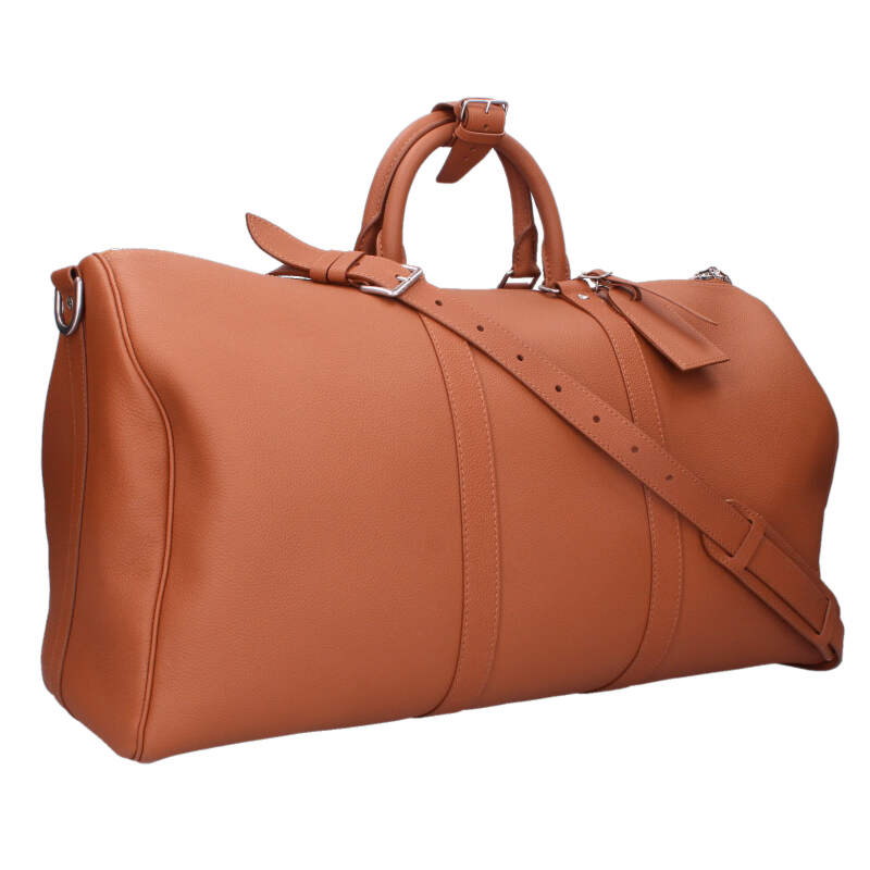 ルイヴィトン LOUISVUITTON 大きさ:50  M26065 キーポル・バンドリエール50 LVアエログラム なめし革2WAYハンドバック(赤銅色調)【025062】【GZ14】【小物】【中古】bb328#rinkan*A