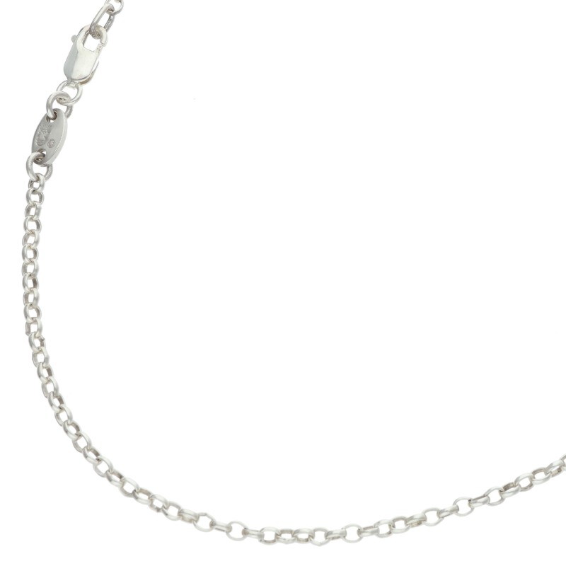 クロムハーツ Chrome Hearts　サイズ:20inch NECKCHAIN R20 ロールチェーン20inch シルバーネックレス(シルバー 4.74g)【525062】【NO05】【小物】【中古】bb432#rinkan*C｜RINKAN