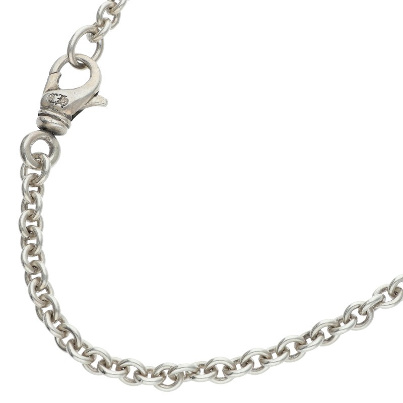 クロムハーツ Chrome Hearts サイズ:18inch NE CHAIN 18 NEチェーン18inch シルバーネックレス(シルバー 20.93g)【425062】【SS07】【小物】【中古】bb92#rinkan*B|RINKAN