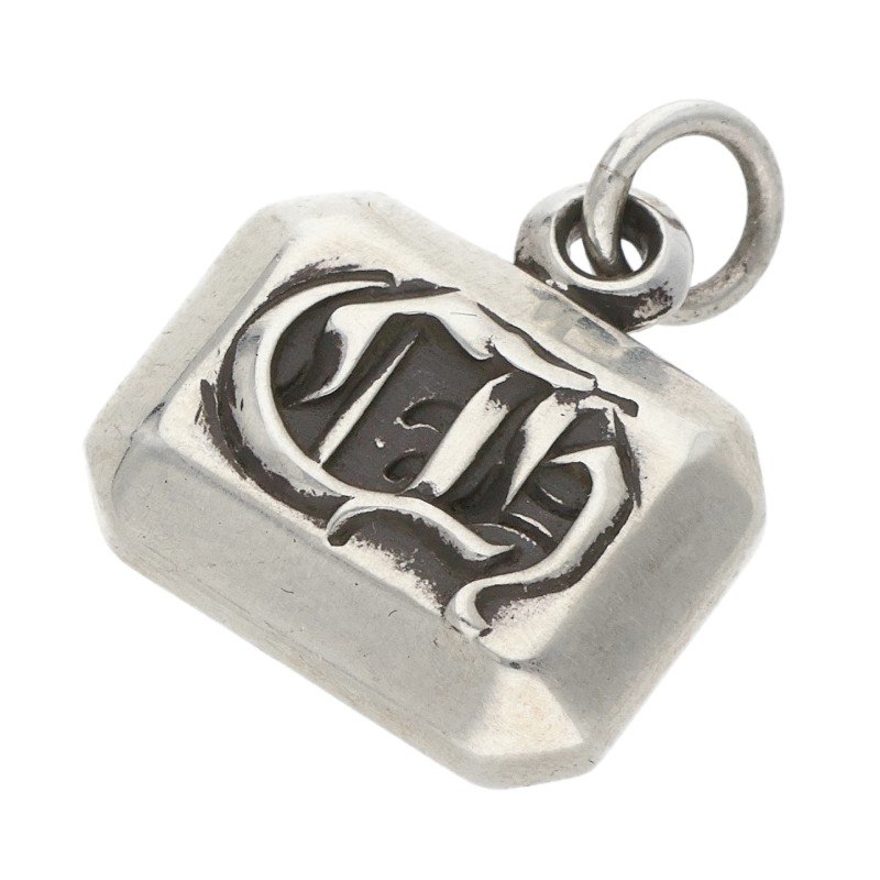クロムハーツ Chrome Hearts  CHモチーフシルバーネックレストップ(しろがね色 8.87g)【225062】【SJ02】【小物】【中古】bb412#rinkan*S