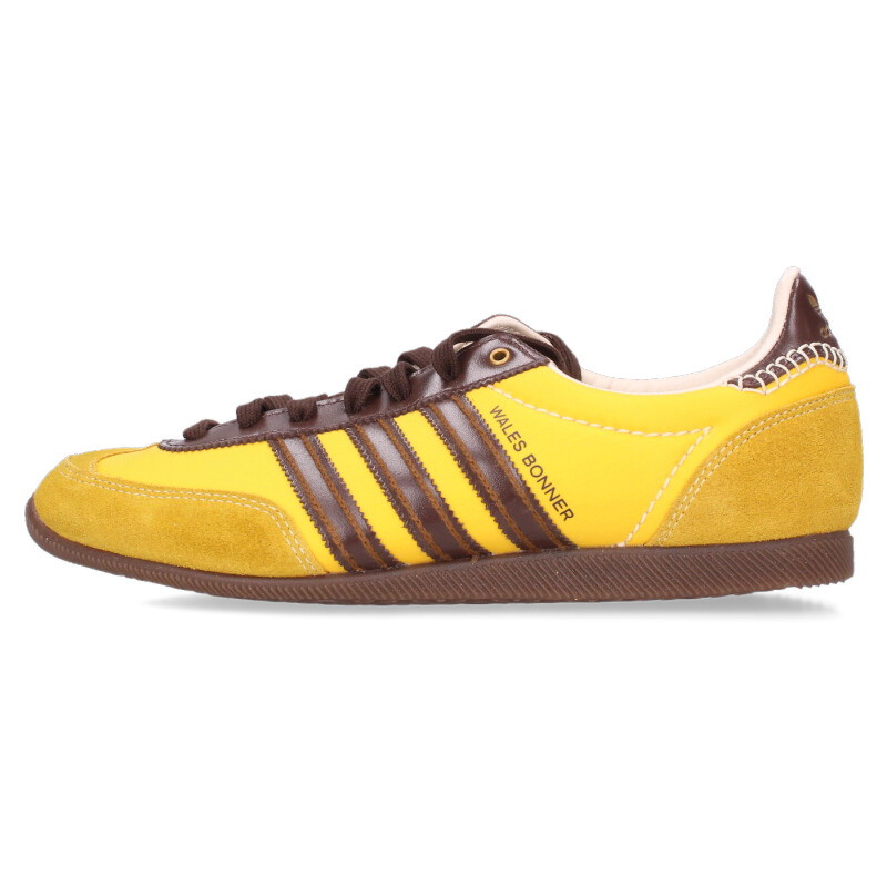 アディダス adidas ×ウェールズボナー WALES BONNER 大きさ:26糎  Consortium Japan  GY5752 コンソーシアムジャパンローカットスニーカー(黄色×赤銅色)【325062】【BS99】【メンズ】【小物】【中古】bb187#rinkan*B