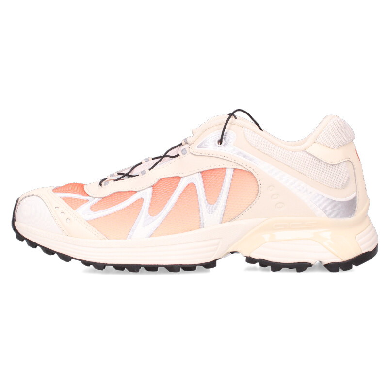 サロモン Salomon 大いさ:26糎  XT-WHISPER 477617 ローカットスニーカー(白いこと×オレンジ色)【325062】【BS99】【メンズ】【小物】【中古】bb187#rinkan*B