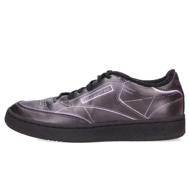リーボック Reebok ×メゾンマルジェラ Maison Margiela 大いさ:25.5糎  Club C H02361 クラブシーローカットスニーカー(黒いこと)【925062】【BS99】【メンズ】【小物】【中古】bb187#rinkan*B