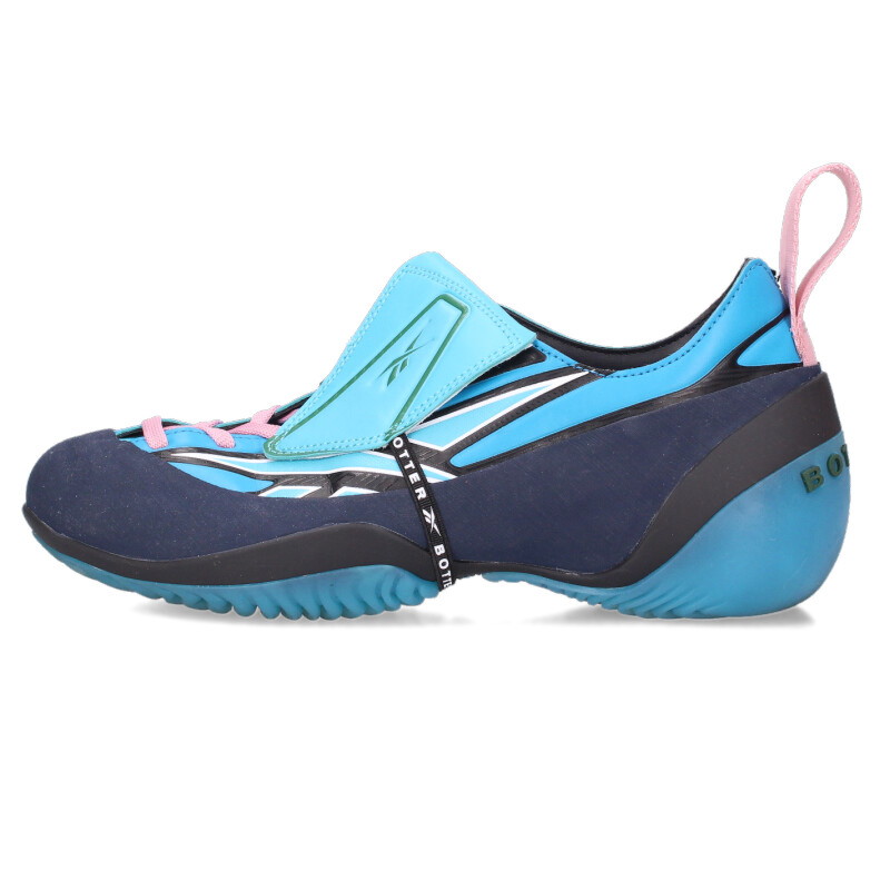 リーボック Reebok ×ボッター BOTTER 大きさ:US7  Energia Bo Kets BLUE ローカットスニーカー(青み)【925062】【BS99】【メンズ】【小物】【中古】bb187#rinkan*B