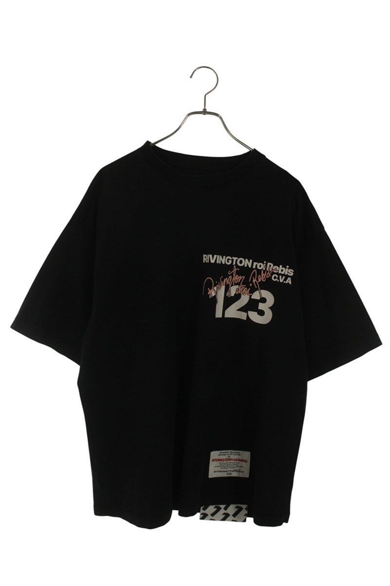 リヴィントンロイレビス RRR123 RIVINGTON roi Rebis 大きさ:1 C.V.A NYC 刷り上げるプルオーバー(黒いこと)【106062】【BS99】【メンズ】【中古】bb421#rinkan*B