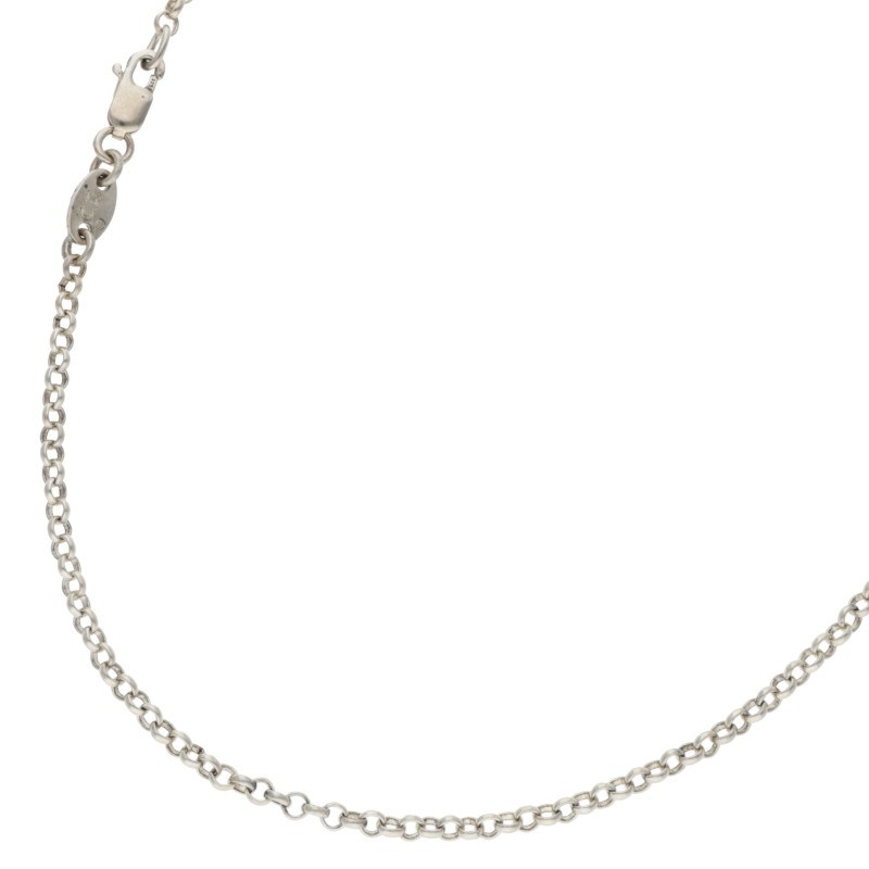 クロムハーツ Chrome Hearts サイズ:20inch NECKCHAIN R20 ロールチェーン20inch ネックレス(シルバー 5.36g)【106062】【OS06】【小物】【中古】bb470#rinkan*B|RINKAN