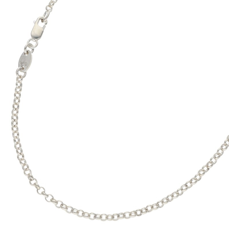 クロムハーツ Chrome Hearts　サイズ:20inch NECKCHAIN R20 ロールチェーン20inch シルバーネックレス(シルバー 5.31g)【106062】【OS06】【小物】【中古】bb453#rinkan*B｜RINKAN