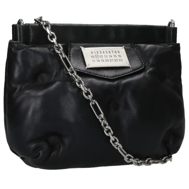 メゾンマルジェラ Maison Margiela S56WF0161 グラムスラムチェーンショルダーバッグ(ブラック)【225062】【SB01】【小物】【中古】bb297#rinkan*B|RINKAN