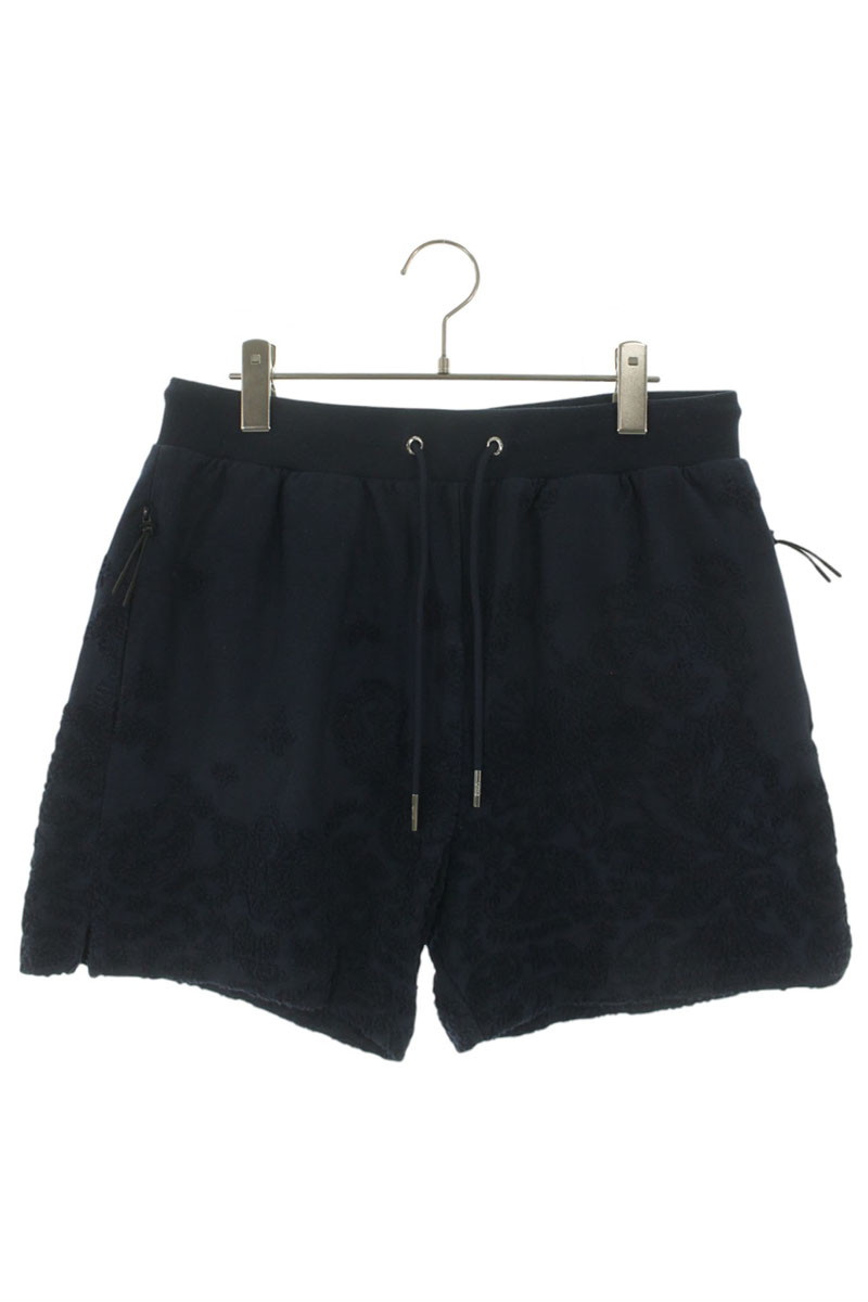 口づけ KITH 大きさ:M ペイズリーショートパンツ(米国海軍)【106062】【BS99】【メンズ】【中古】bb51#rinkan*B