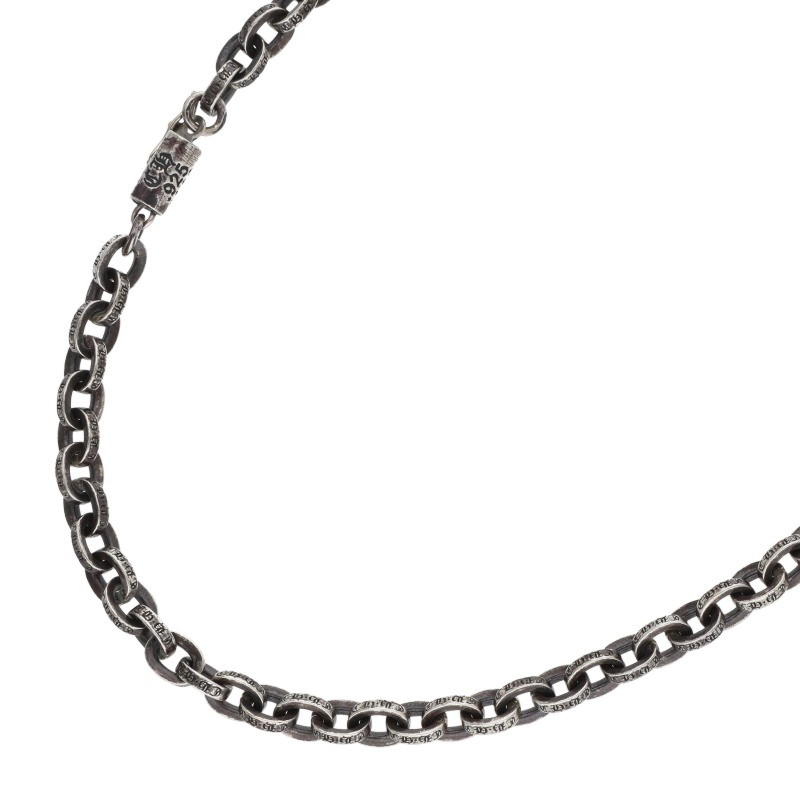 クロムハーツ Chrome Hearts 大いさ:20inch  PAPER CHAIN 20 調査報告チェーン店20inch しろがね色頸飾り(しろがね色 31.86g)【525062】【SS07】【小物】【中古】bb434#rinkan*B