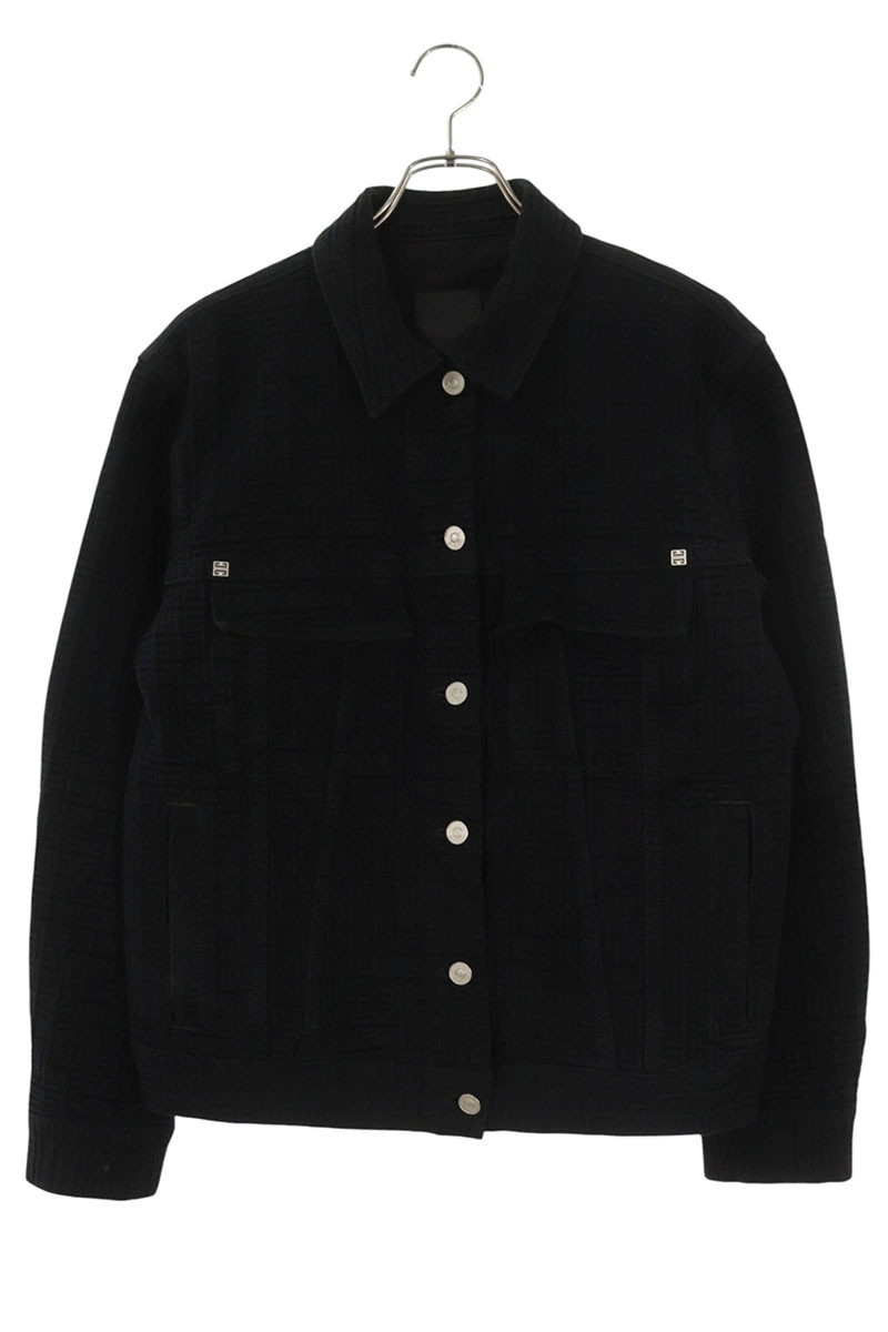 ジバンシィ GIVENCHY 大きさ:M  BW00C350QB バックエアブラシグラフィックジャケット(黒いこと)【625062】【BS99】【メンズ】【中古】bb334#rinkan*B