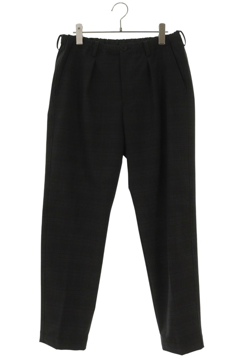 バーニーズニューヨーク BARNEYS NEWYORK 大きさ:46  2232467 1タックイージーロングパンツ(黒いこと)【525062】【BS99】【メンズ】【中古】bb78#rinkan*B
