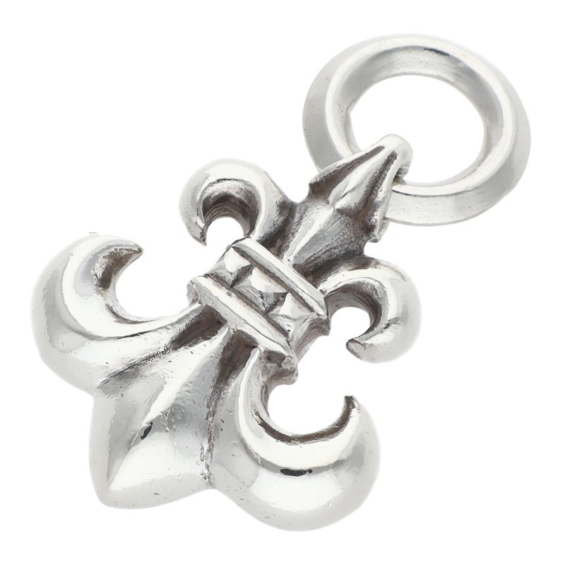 クロムハーツ Chrome Hearts   BS FLUER CHARM BS太陽フレア引きつける 引きつける しろがね色首飾りとっ始め(しろがね色 7.15g)【525062】【SS07】【小物】【中古】bb411#rinkan*B