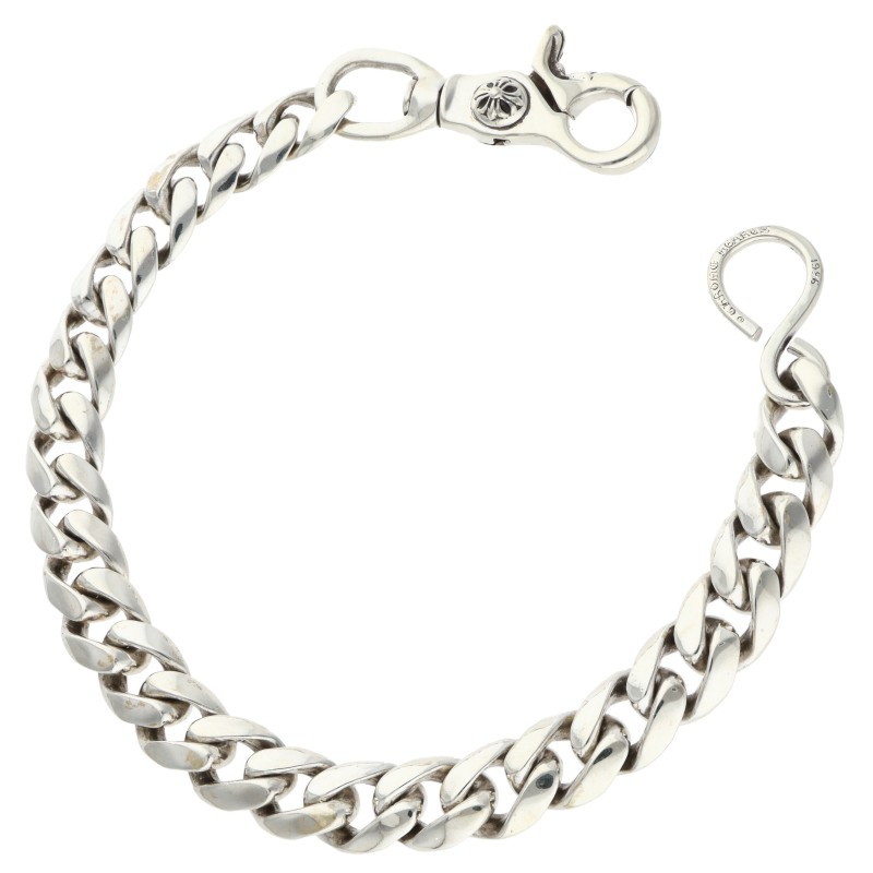 クロムハーツ Chrome Hearts　サイズ:ショート CLASSIC SHORT-S 1クリップショートクラシック シルバーウォレットチェーン(シルバー 171.36g)【725062】【SS07】【小物】【中古】bb460#rinkan*B｜RINKAN