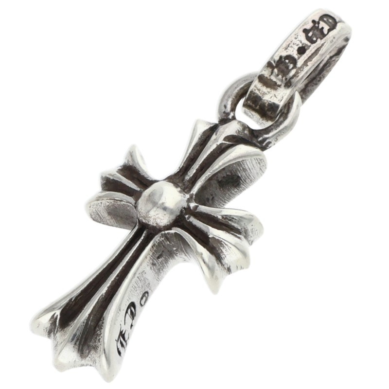 クロムハーツ Chrome Hearts   CRS BBYFAT ベイビーファット 惹きつける しろがね色首飾りいの一番(しろがね色 2.21g)【725062】【HJ12】【小物】【中古】bb455#rinkan*B